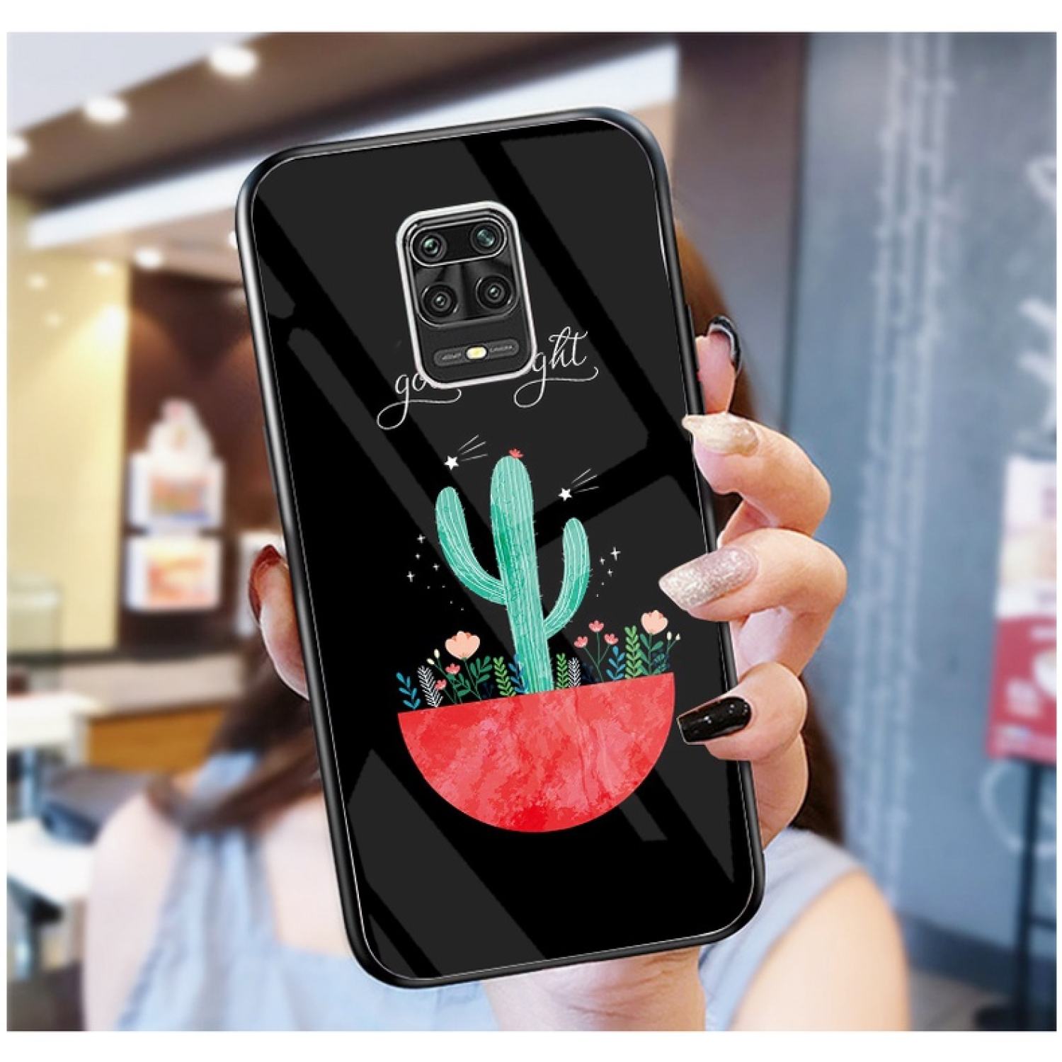 Ốp Lưng XIAOMI REDMI NOTE 9S, NOTE 9 , NOTE 9 PRO Ốp kính bóng cao cấp mới ƞhất