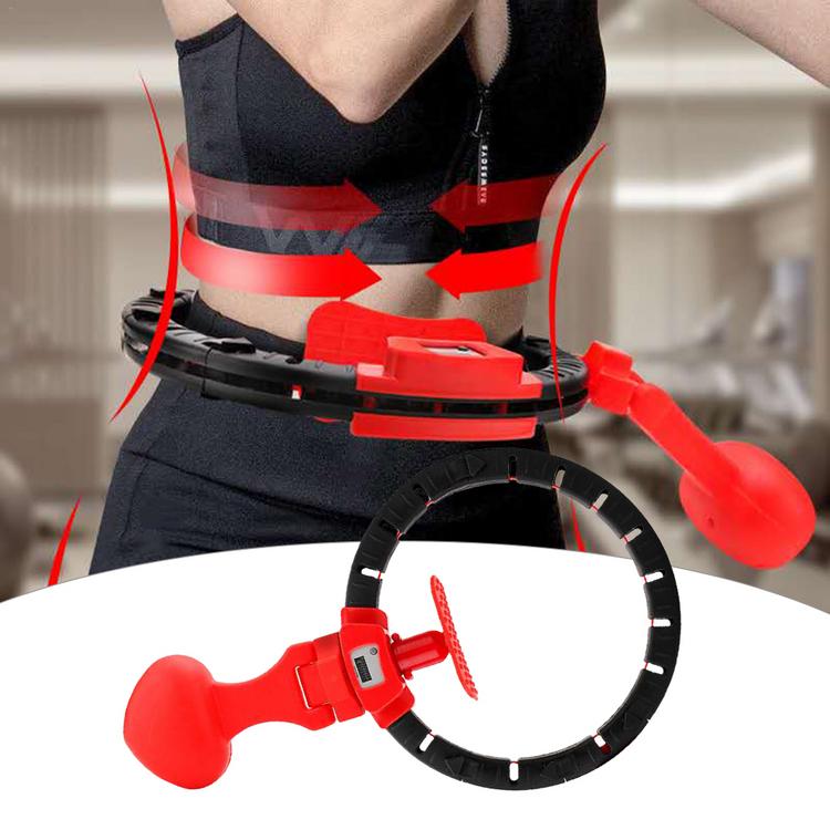 Vòng lắc eo thông minh có thể điều chỉnh vòng lắc, có máy đếm vòng siêu tiện lợi - Xnyi Thông Minh Đếm Vòng Lắc Eo Có Thể Điều Chỉnh Vòng Lắc Eo Người Mới Bắt Đầu Eo Thon Trọng Lượng Giảm Cân Tập Thể Dục Eo Đào Tạo Vũ Điệu Hula