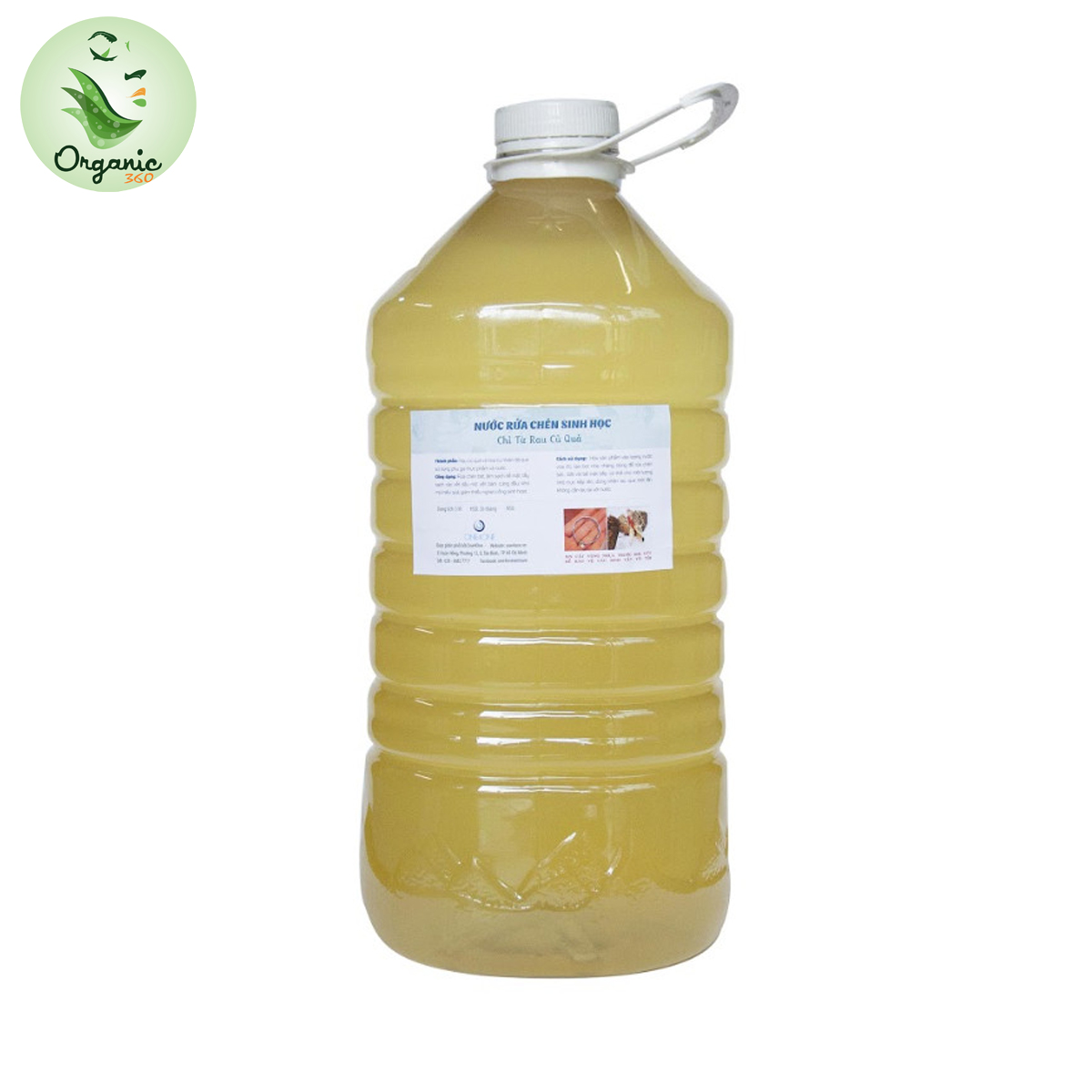 Nước rửa chén sinh học One4One 1L 4.9L