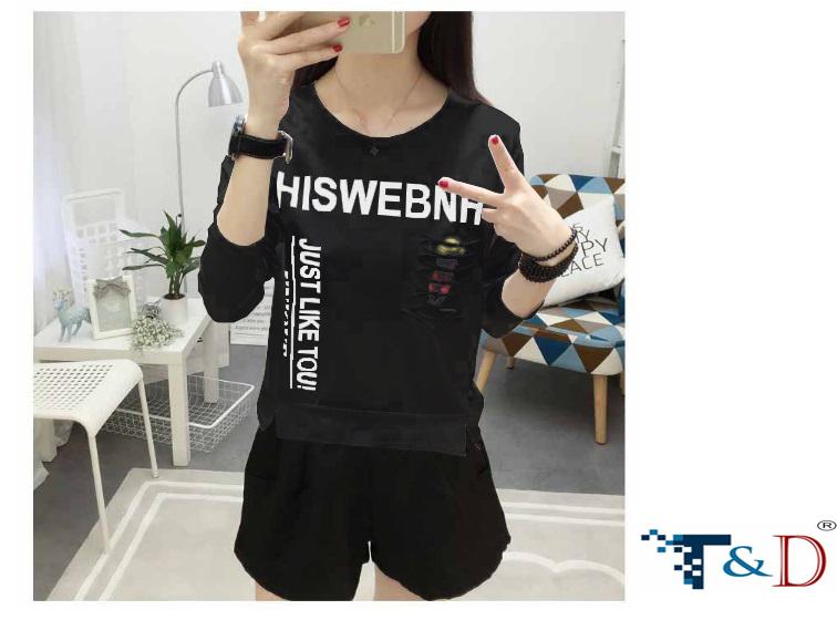 [HCM]ÁO THUN NỮ TAY DÀI THỜI TRANG NHIỀU MÀU