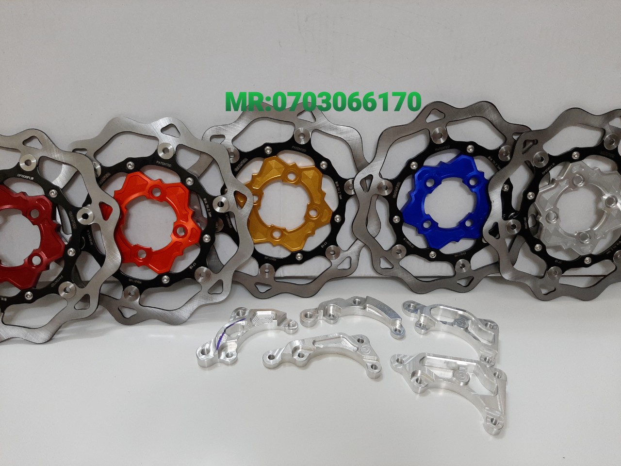 [HCM]ĐĨA KTM 260MM+ PÁT GẮN XE SIRIUS EXCITER 2010 VÀ CÁC DÒNG XE KHÁC  CÓ NHIỀU MÀU