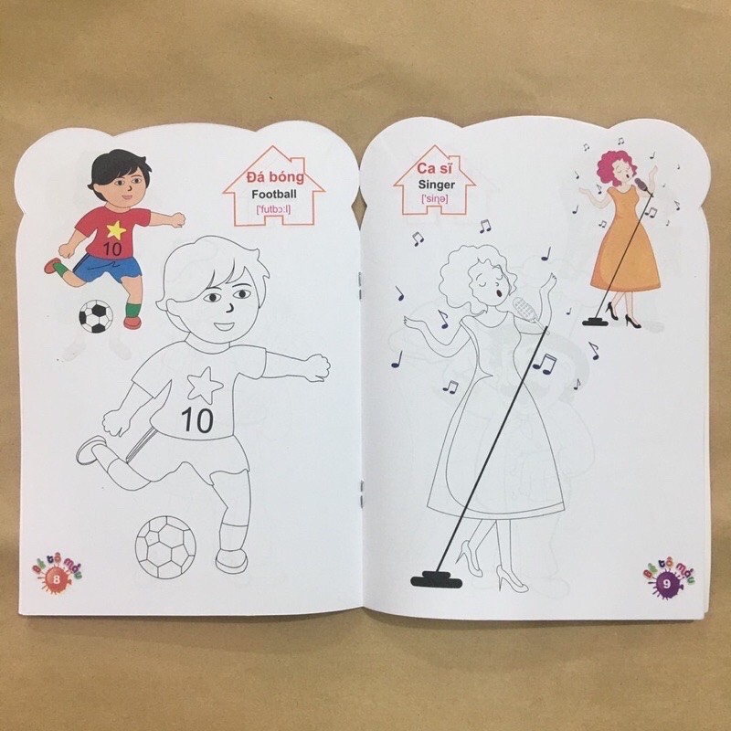 Tập tô màu cho bé (set 8 quyển)
