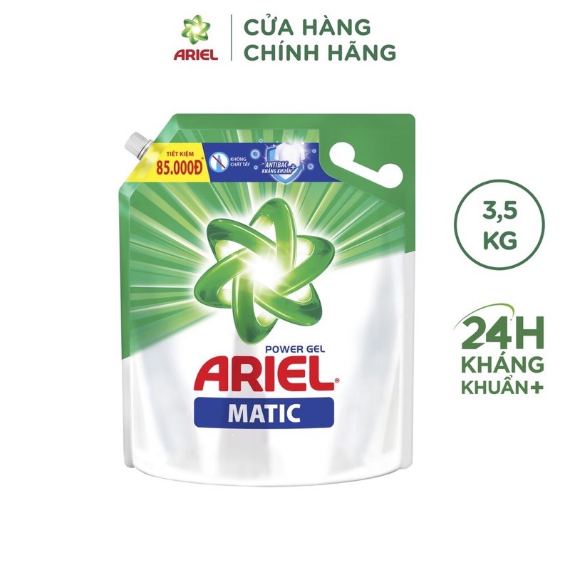 Ariel Matic nước giặt túi 3,6- 3,9kg