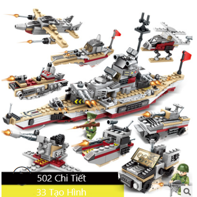 Bộ Đồ Chơi Xếp Hình Lego Chiến Hạm, Lego Tàu Thủy, Lego Tàu Chiến