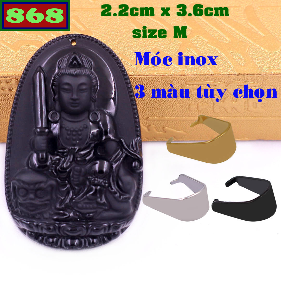 Buddha face real smart Crown quartz black 4.3 cm