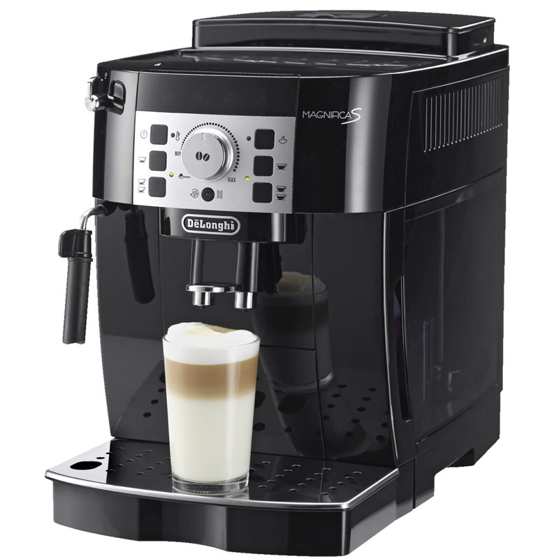 Delonghi Magnifica S ECAM 22.110.B Automatic Coffee Maker, Delonghi Coffee Maker, Coffee Maker, Espresso Maker, Cappuccino Maker, Capacity 1450W, Pressure 15 Bar, Self-Cleaning, Imported from Germany, 12 Months Warranty