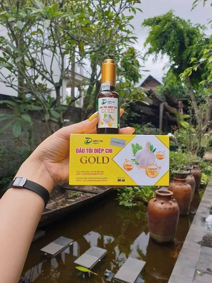 Tinh Dầu Tỏi Diệp Chi Loại Gold