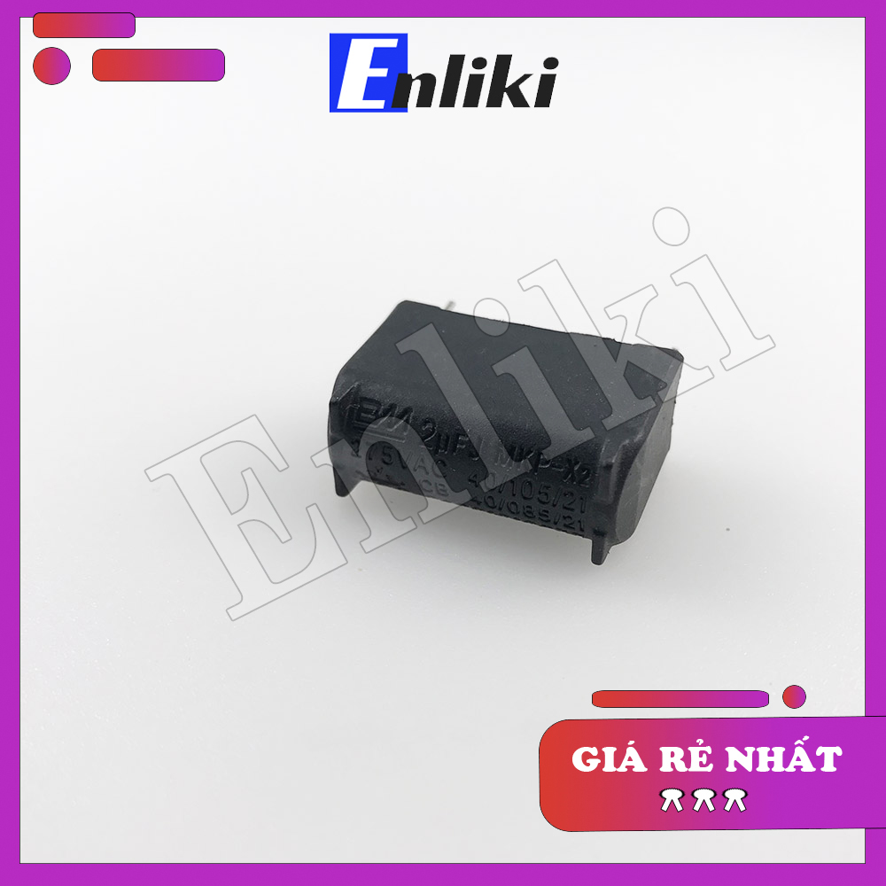 Tụ Bếp Từ Đứng 2uF 275VAC 400VDC