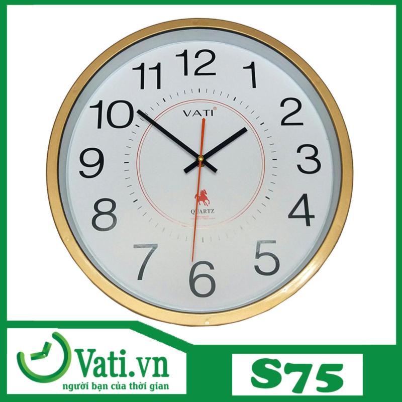 Đồng hồ treo tường hình tròn S75 bán chạy