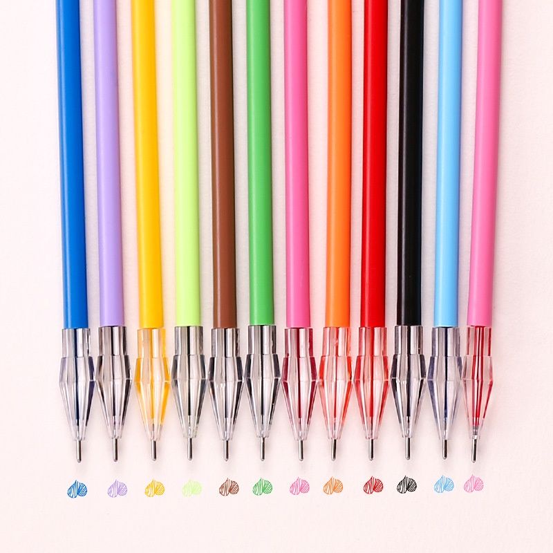 12 ruột bút kim cương đủ màu
