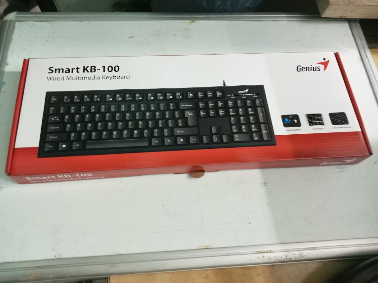 Bàn phím có dây Genius Smart KB-100