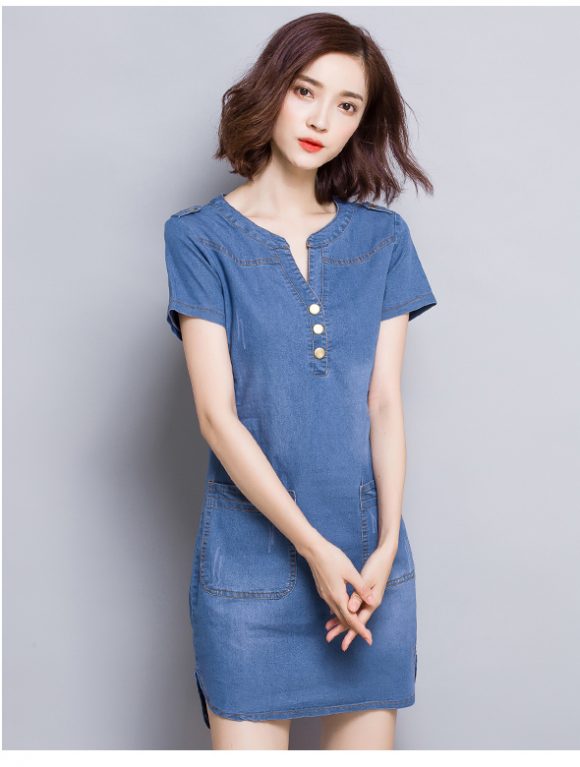 Dynamic Fashion Jeans Dress D512
