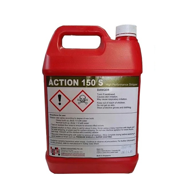 Hóa chất tẩy tróc sàn action 150s 5 lít