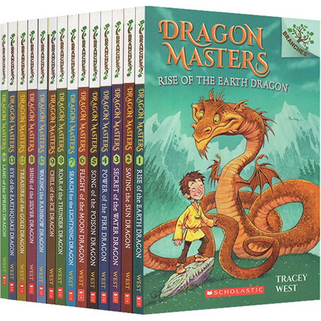 Bộ - KHông hộp No box - DRAGON MASTERS - Bản mới nhất 30 quyển