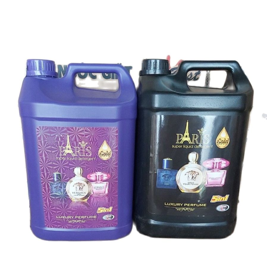 [ HCM] Combo 2 Can Nước Giặt Xả Paris hương hoa Pháp (5L /1 Can)