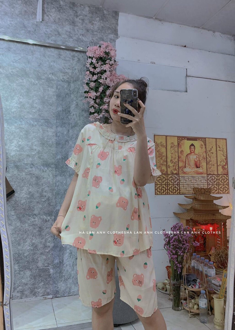 Bộ bầu cộc tay đũi mùa hè siêu mát