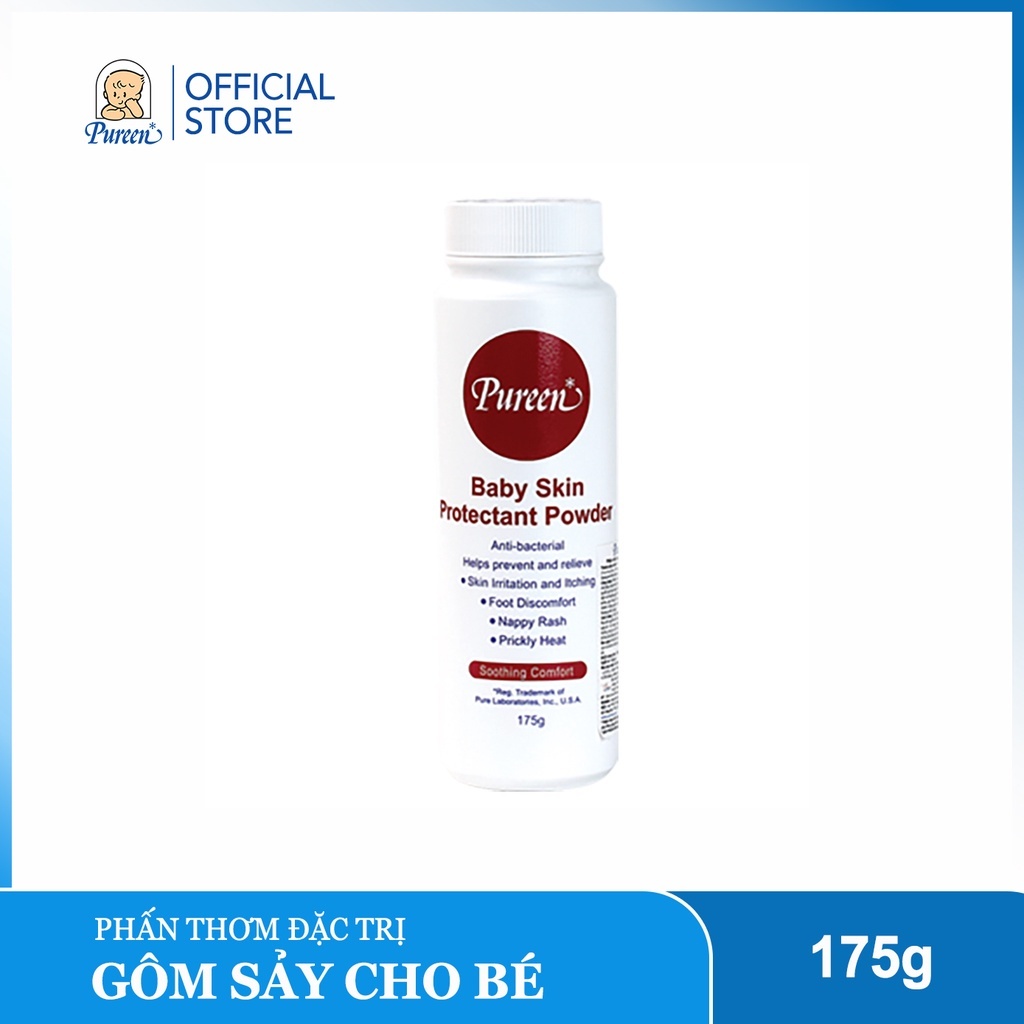 Phấn rôm sảy Pureen - Bảo vệ da - 50g/175g