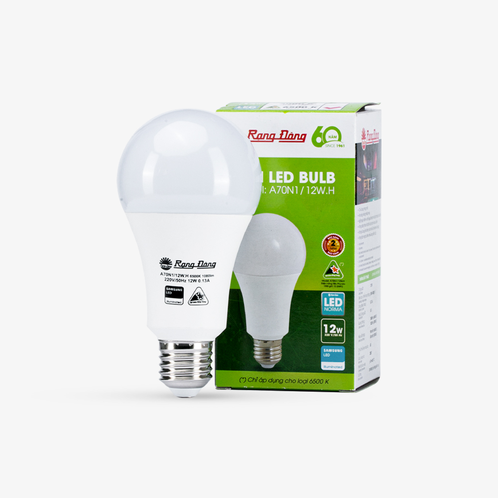 Bóng Led Rạng Đông bảo hành 2năm 1đổi1