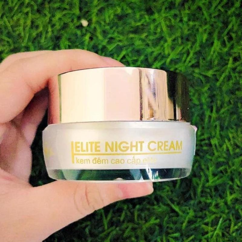 Kem Đêm Elite Night Cream 30 gram Dưỡng trắng da chuyên sâu - Tái tạo da tươi sáng - Mịn màng - Chống lão hóa nhập khẩu