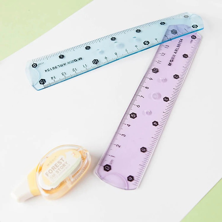 Thước dẻo 15cm - 30cm ARL96154 (Giao màu ngẫu nhiên ạ)