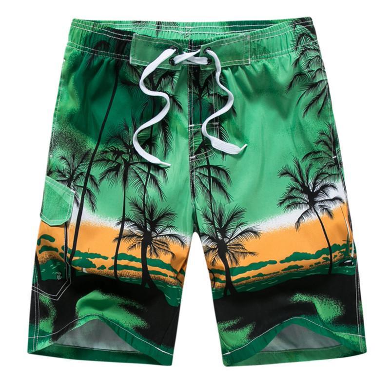 Nơi bán Hawaii Quần Đi Biển Nam Nhanh Khô Lớn Kích Thước Quần Ngố Quần Bơi Bình Thường Quần Ngắn Dừa Cá Tính Hoa In Quần Đùi