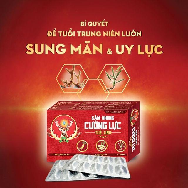 Sâm Nhung Cường Lực Tuệ Linh