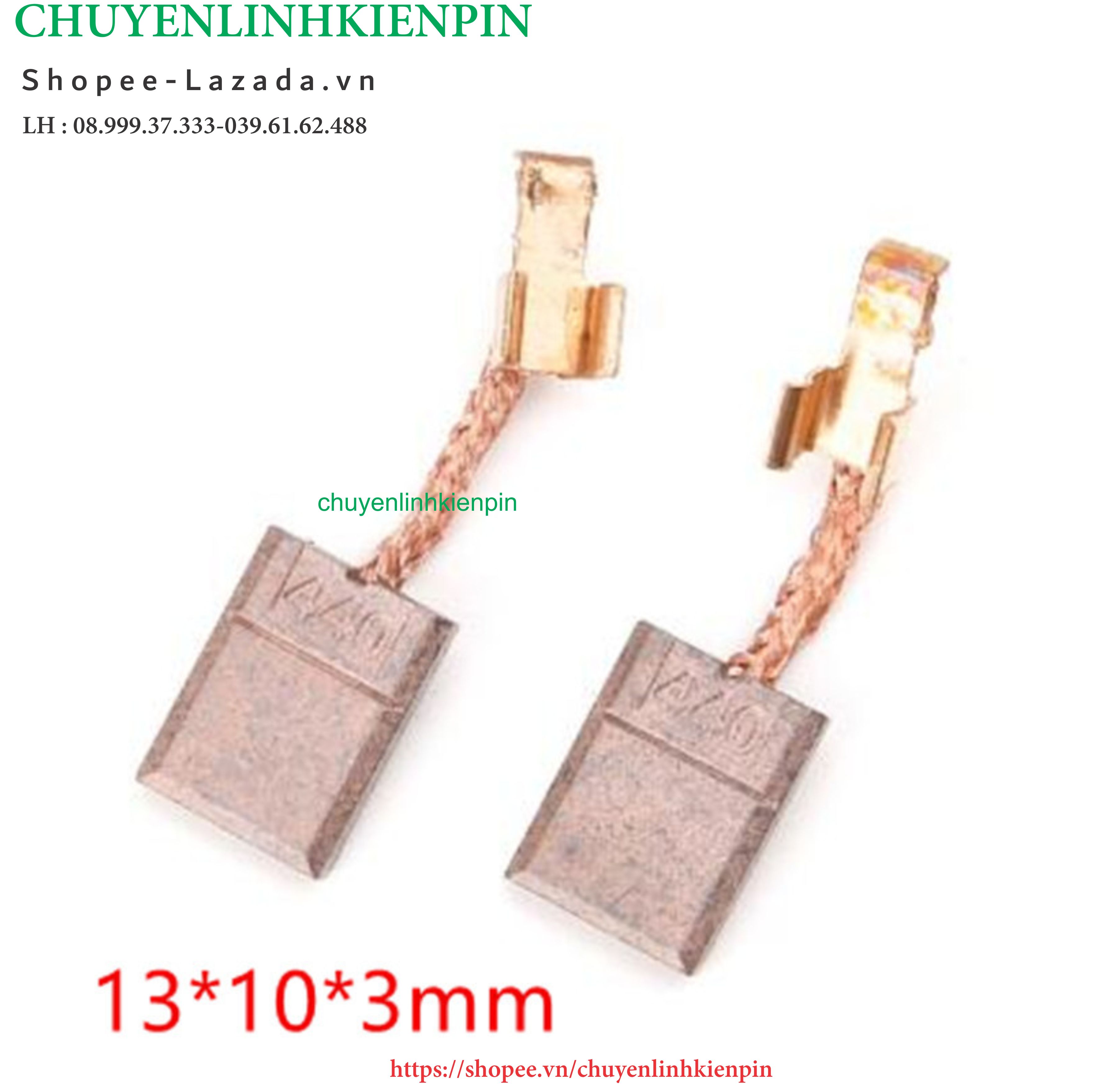 [HCM]Chổi than makita CB-440 (100% carbon) ( BL64 111)
