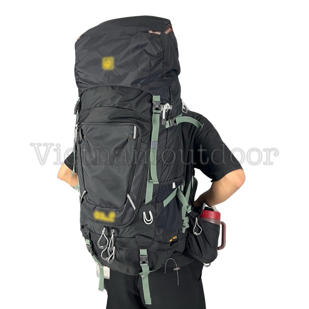 Balo phượt trekking jack wolfskin hightland trail xt 50 ngăn chính lớn hiking leo núi du lịch dung tích lớn