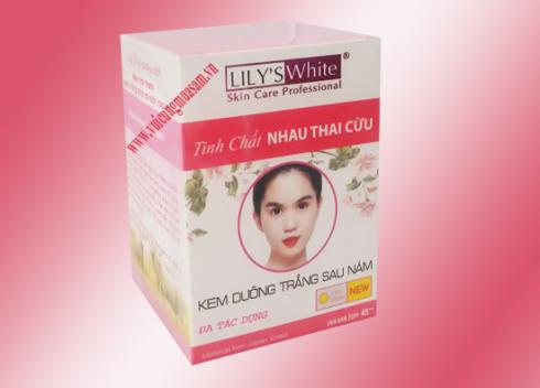 [HCM]Kem dưỡng trắng da Lily’s White (Tinh Chất Nhau thai cừu ))