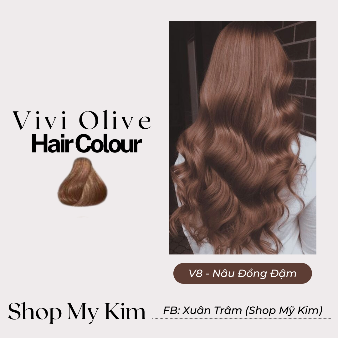 Thuốc Nhuộm Tóc Phủ Bạc Vivi Olive