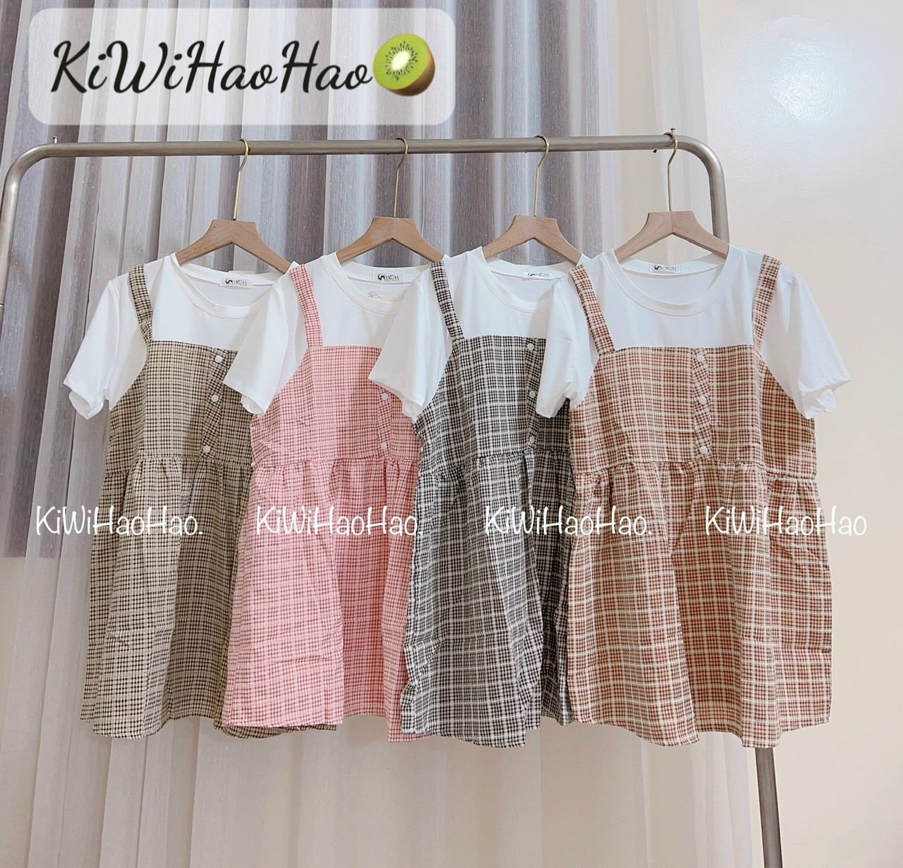 Áo bầu liền yếm hàng thiết kế cho mùa hè