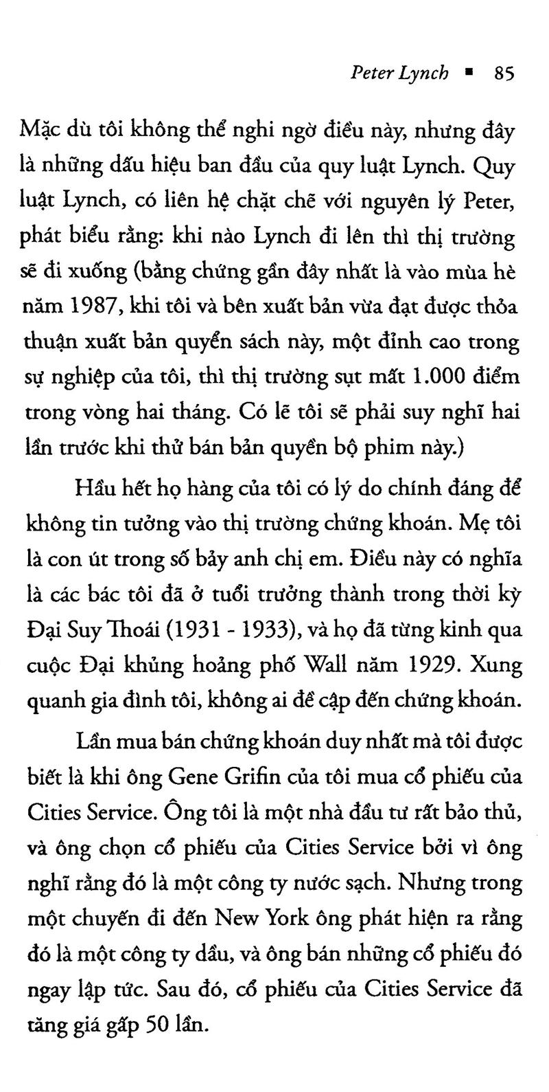 Trên đỉnh phố Wall