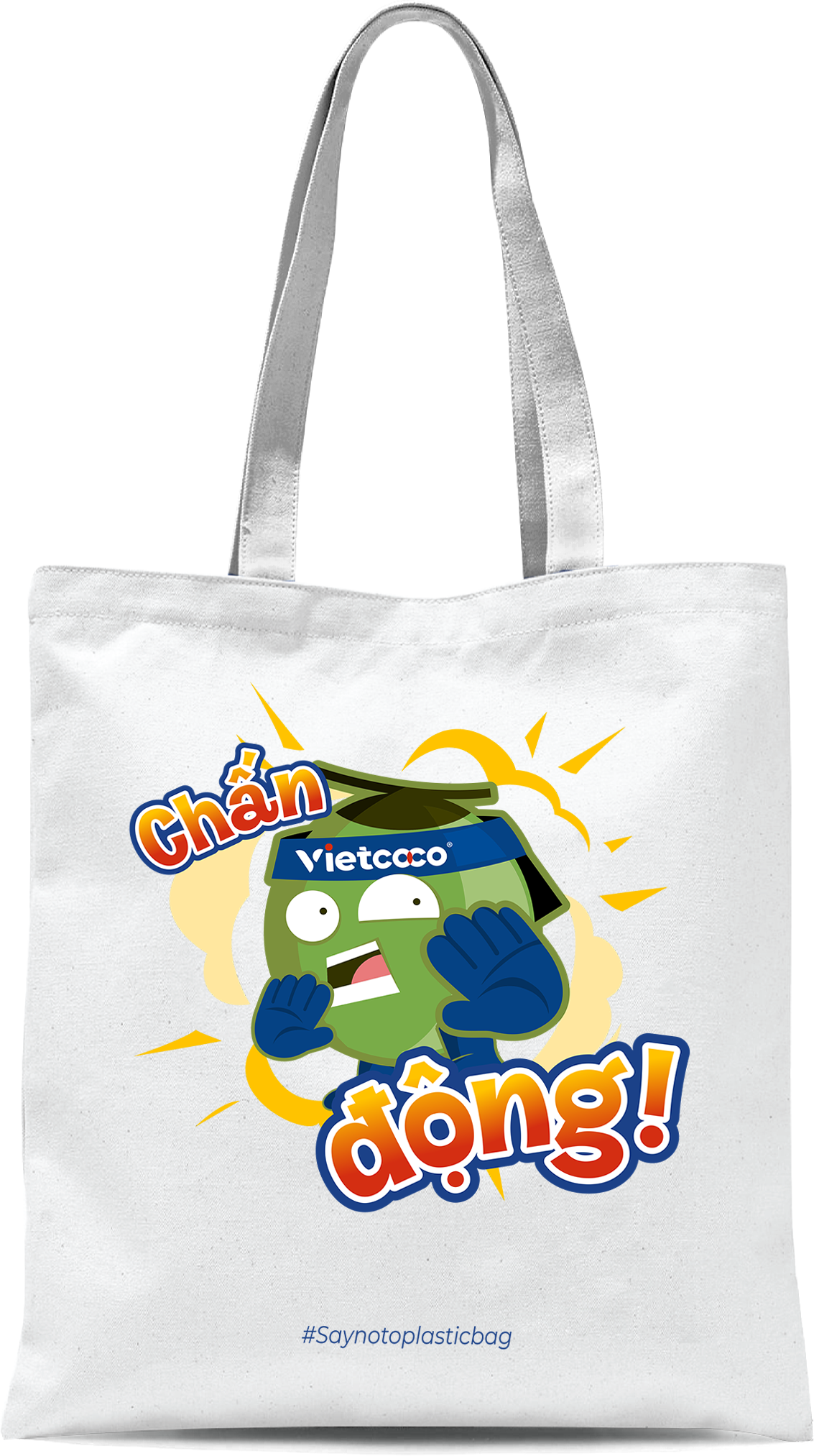 Túi vải , túi tote Vietcoco in hình dễ thương
