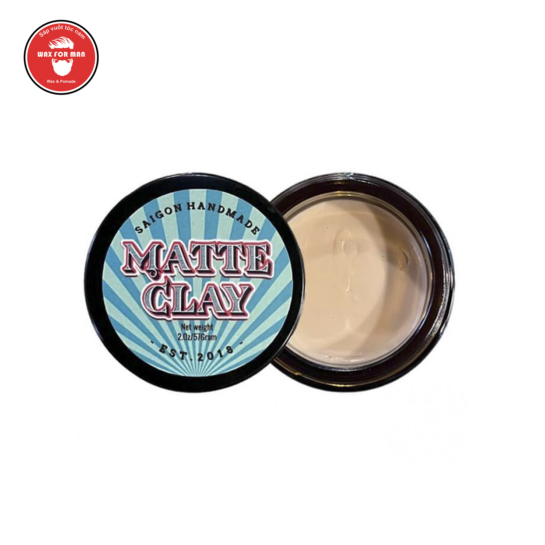 Sáp vuốt tóc Knight Grooming Matte Clay