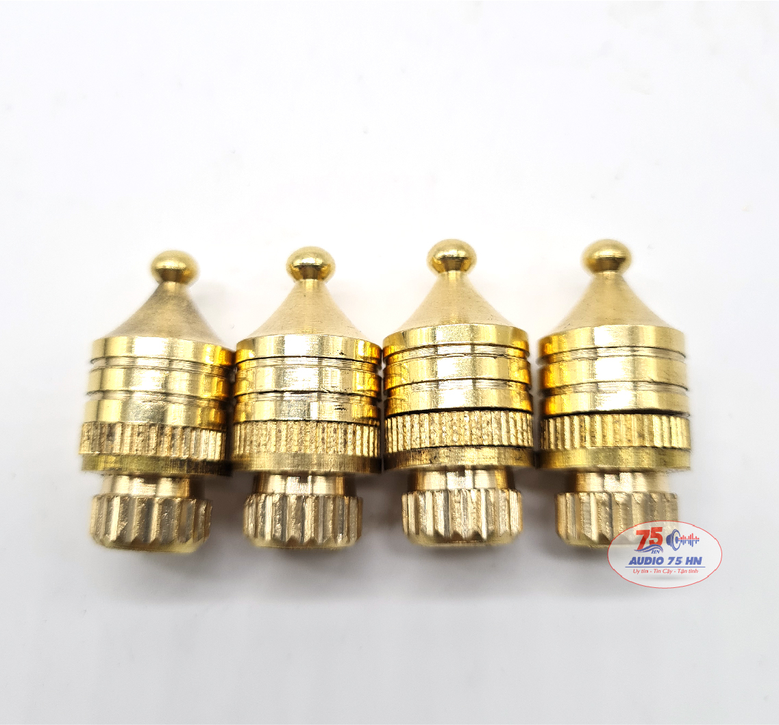 01 chân đinh chống rung loa amply QYY, đỡ kệ