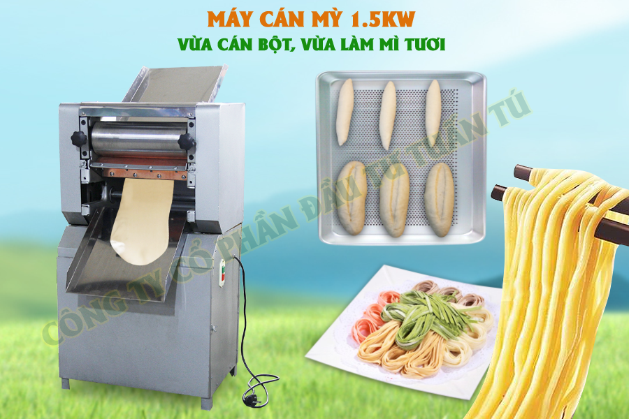Máy cán bột mỳ|máy cán bột làm bánh gối 3A