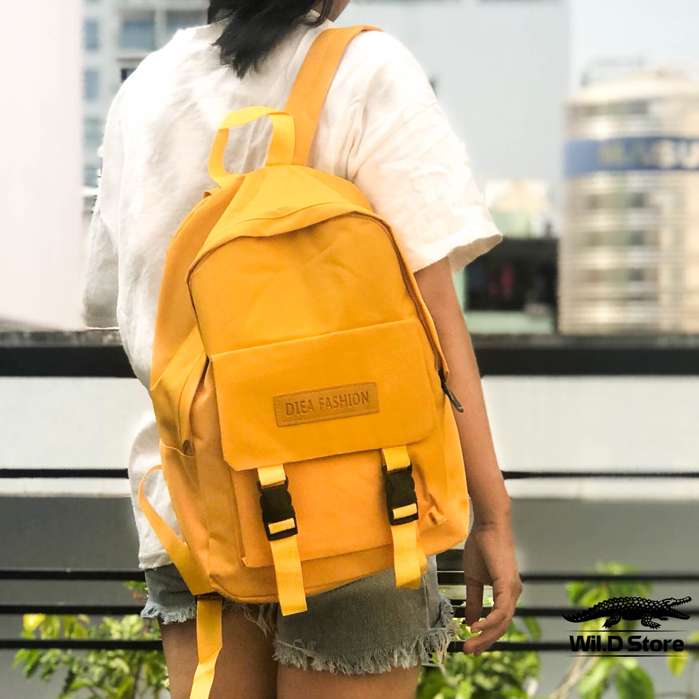 Balo Nắp, balo dù 2 lớp chống nước