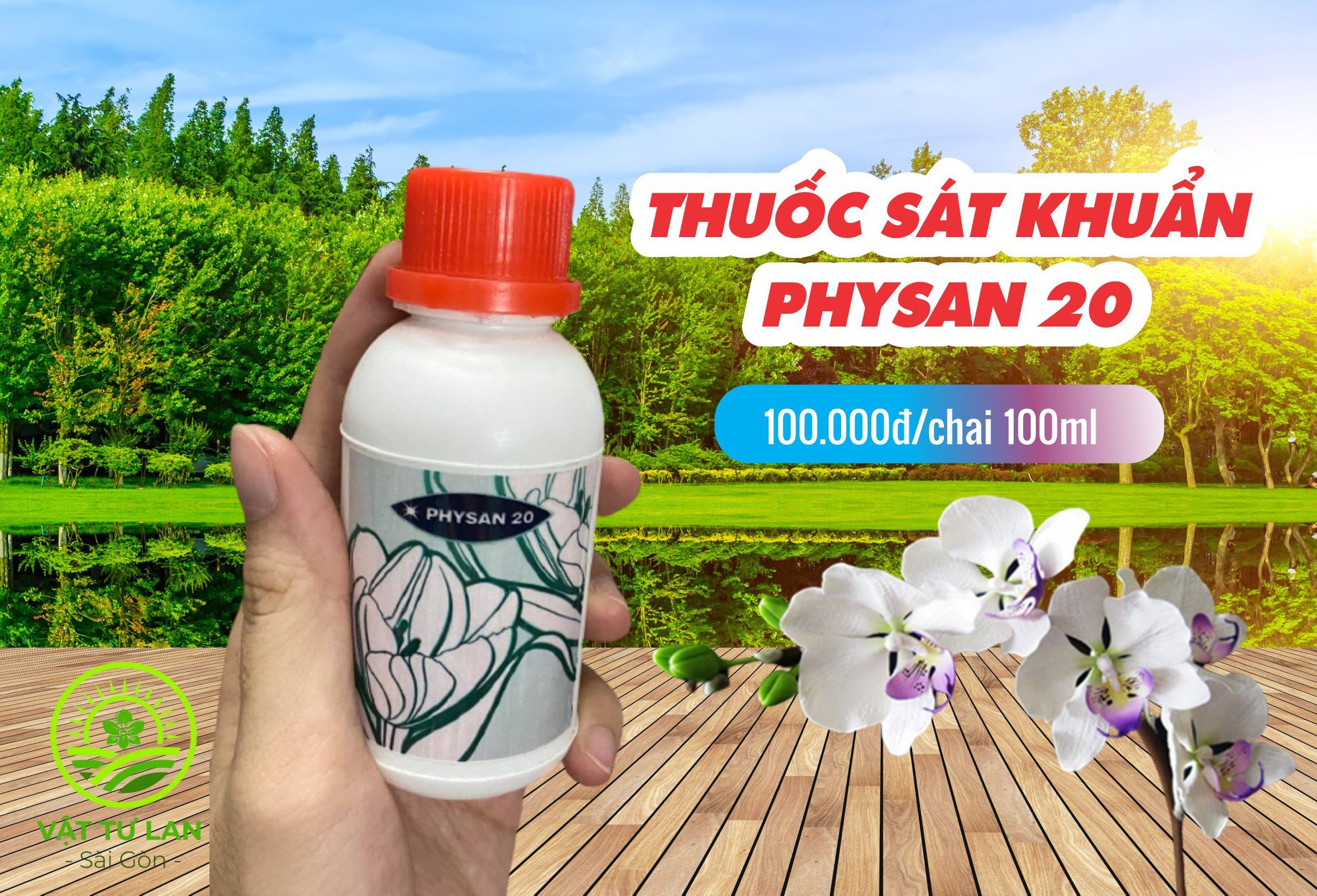 Dung dịch sát khuẩn Physan 20 Mỹ
