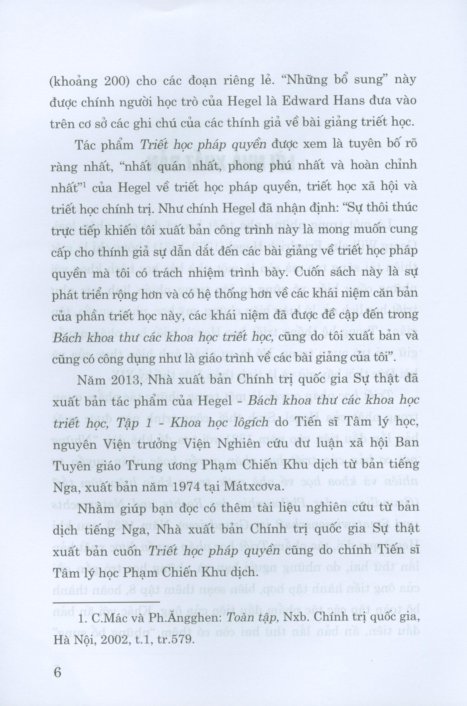 Triết Học Pháp Quyền