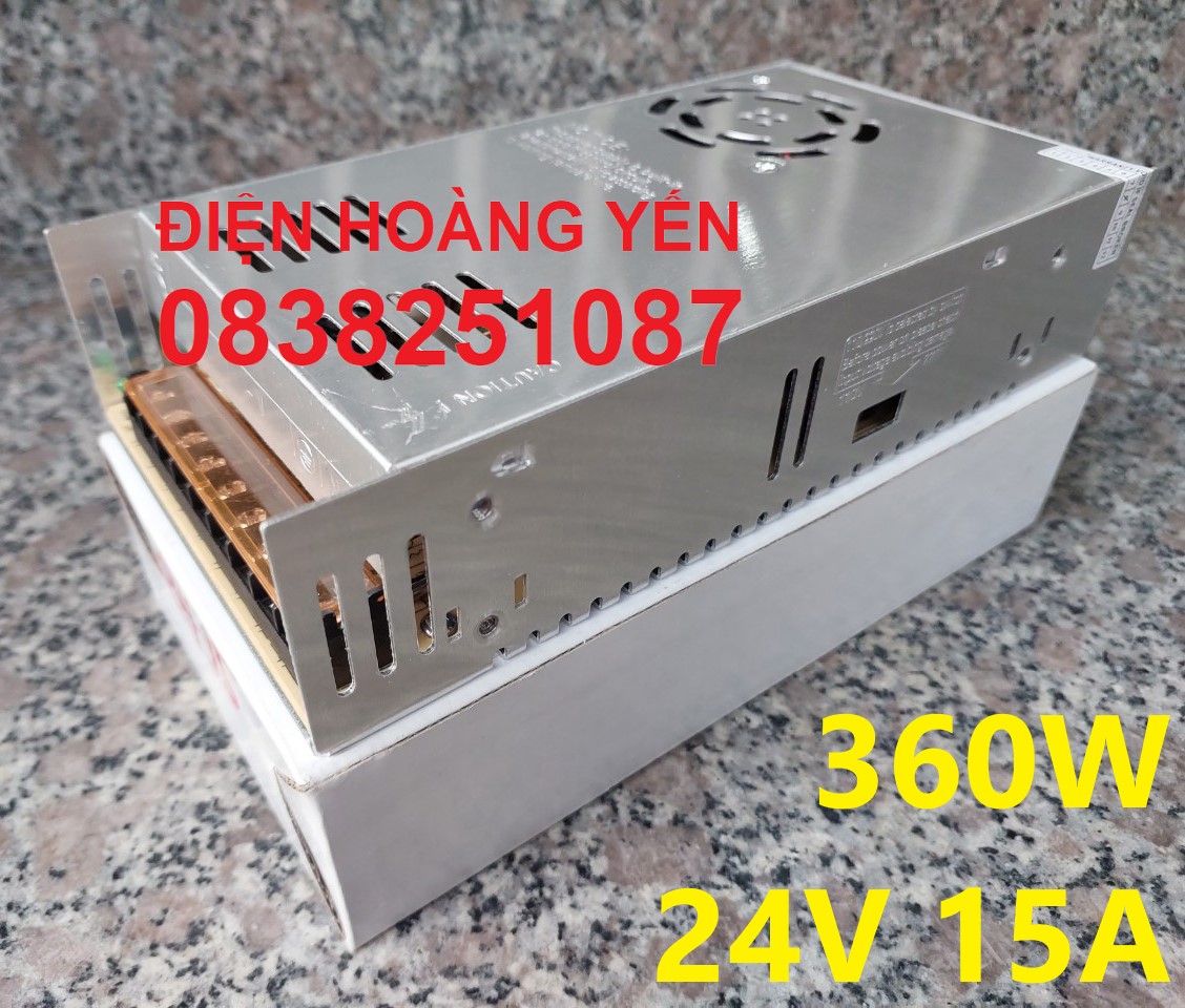 [HCM]Nguồn tổ ong 24V 15A cho đèn Led quảng cáo