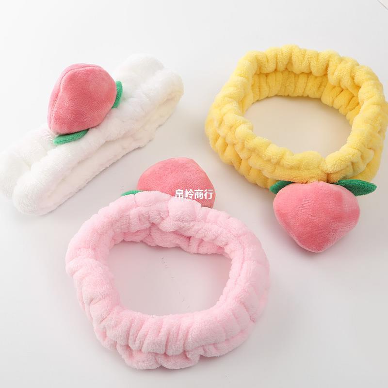 Băng đô, bờm tóc trang điểm make up trái đào dễ thương 01