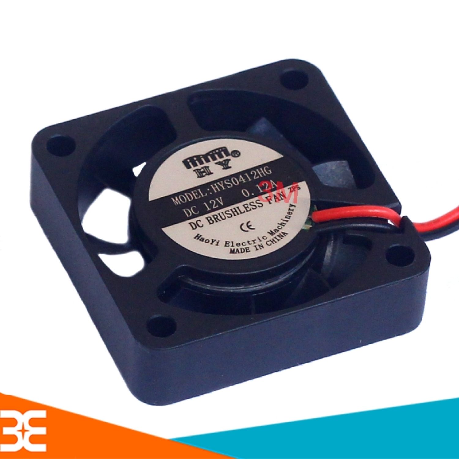 Quạt thông gió 12v dc 4x4x1 cm