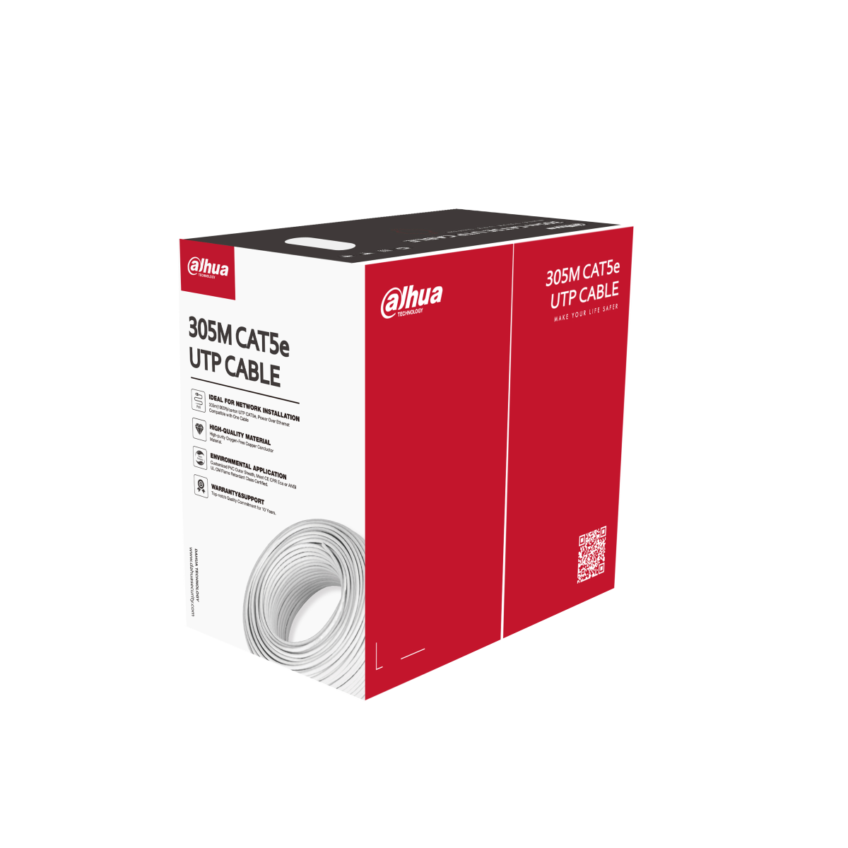 Dây cáp mạng CAT5 Dahua PFM920I-5EUN (Thùng 305M)