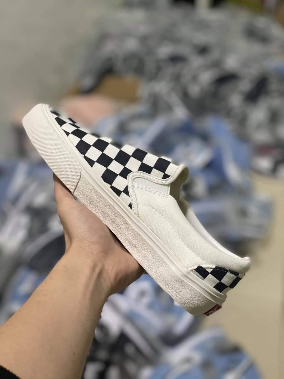 giày thể thao nam nữ vans caro