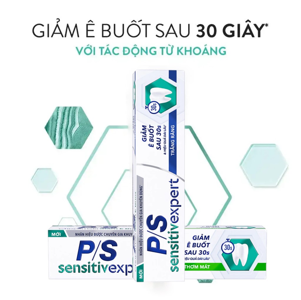 P/S Sensitive Expert Whitening Toothpaste 100g/Bottle