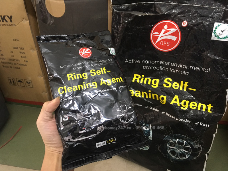 bột rửa xe và bột rửa lazang khoang máy không chạm