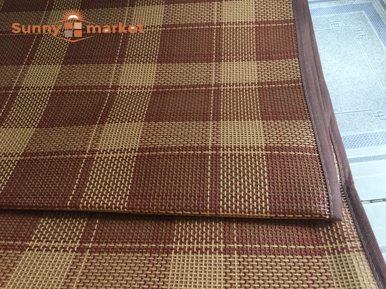 Chiếu điều hòa thoáng mát, nhiều size để lựa chọn, Chiếu mây điều hòa cao cấp sợi mây tổng hợp thoáng mát