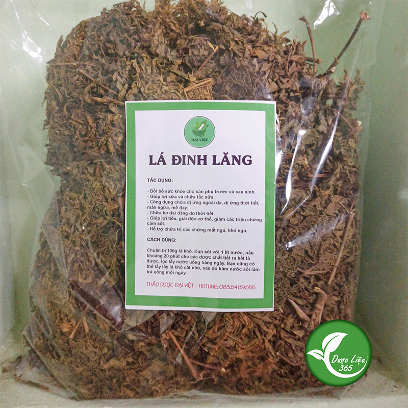 Lá đinh lăng khô Loại thượng hạng