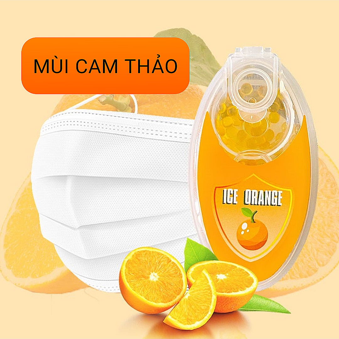 Hộp 100 Hạt Khử Mùi Khẩu Trang