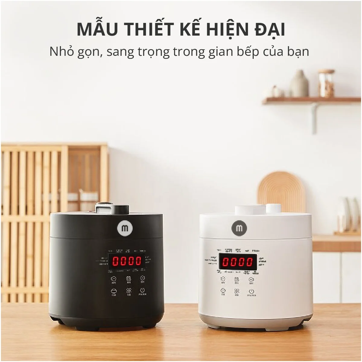 Nồi cơm áp suất mini - nấu cháo, nấu cơm siêu mềm AS-M02
